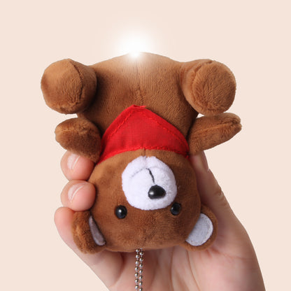 Cute Bear Safety Alarm | Adorable 120dB Keychain with Light