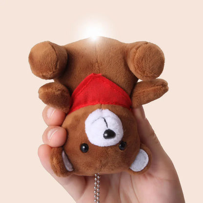 Cute Bear Safety Alarm | Adorable 120dB Keychain with Light