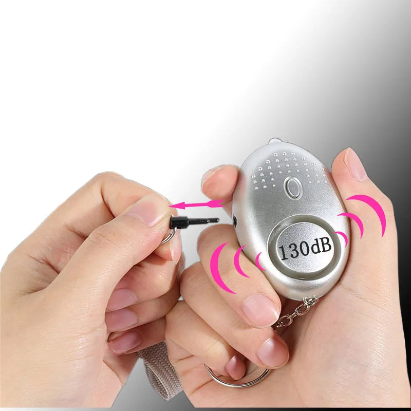 Safety Alarm Compact 120dB Personal Security Keychain for Women, Children & Elderly