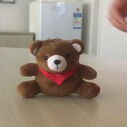 Cute Bear Safety Alarm | Adorable 120dB Keychain with Light